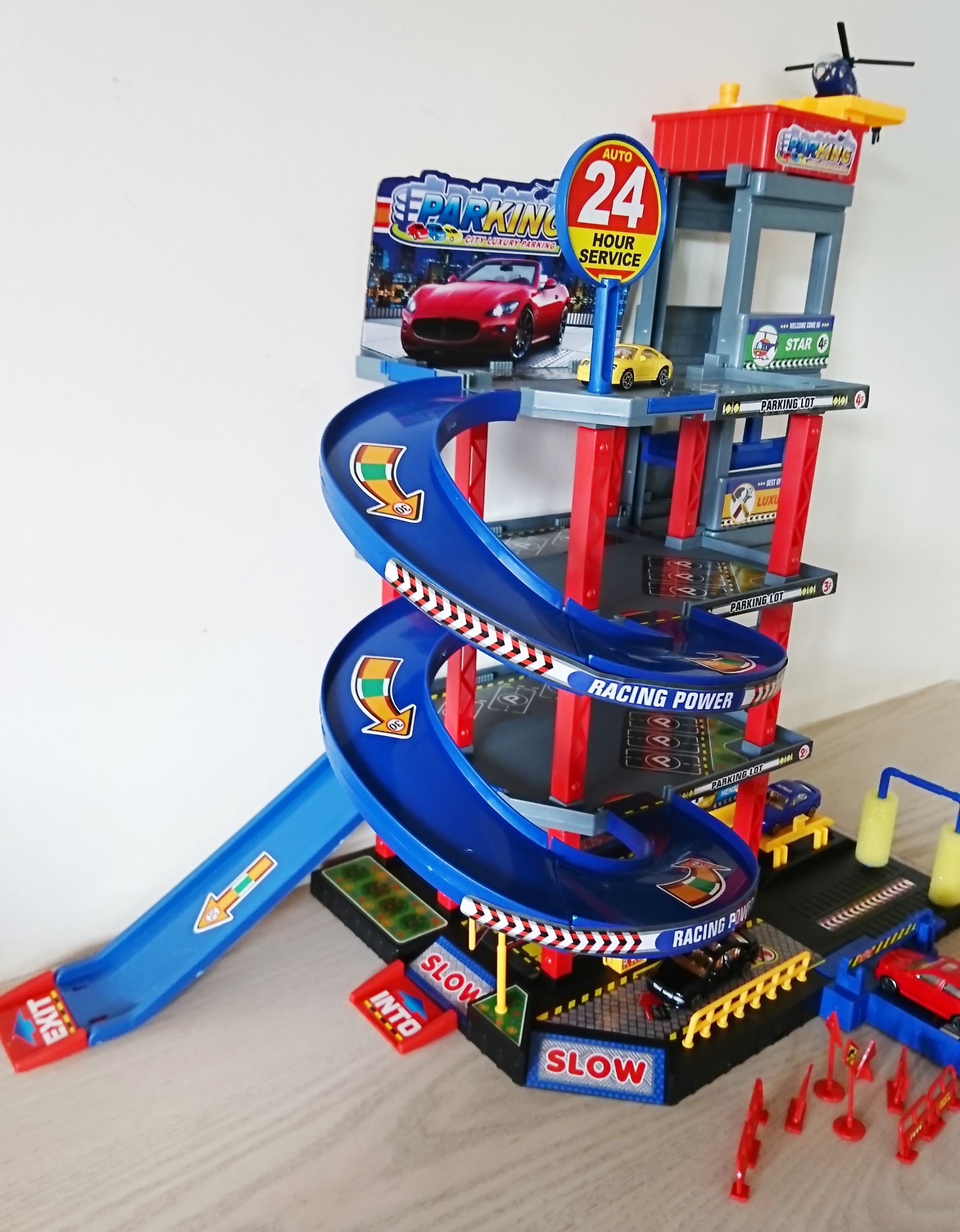 city garage luxury playset