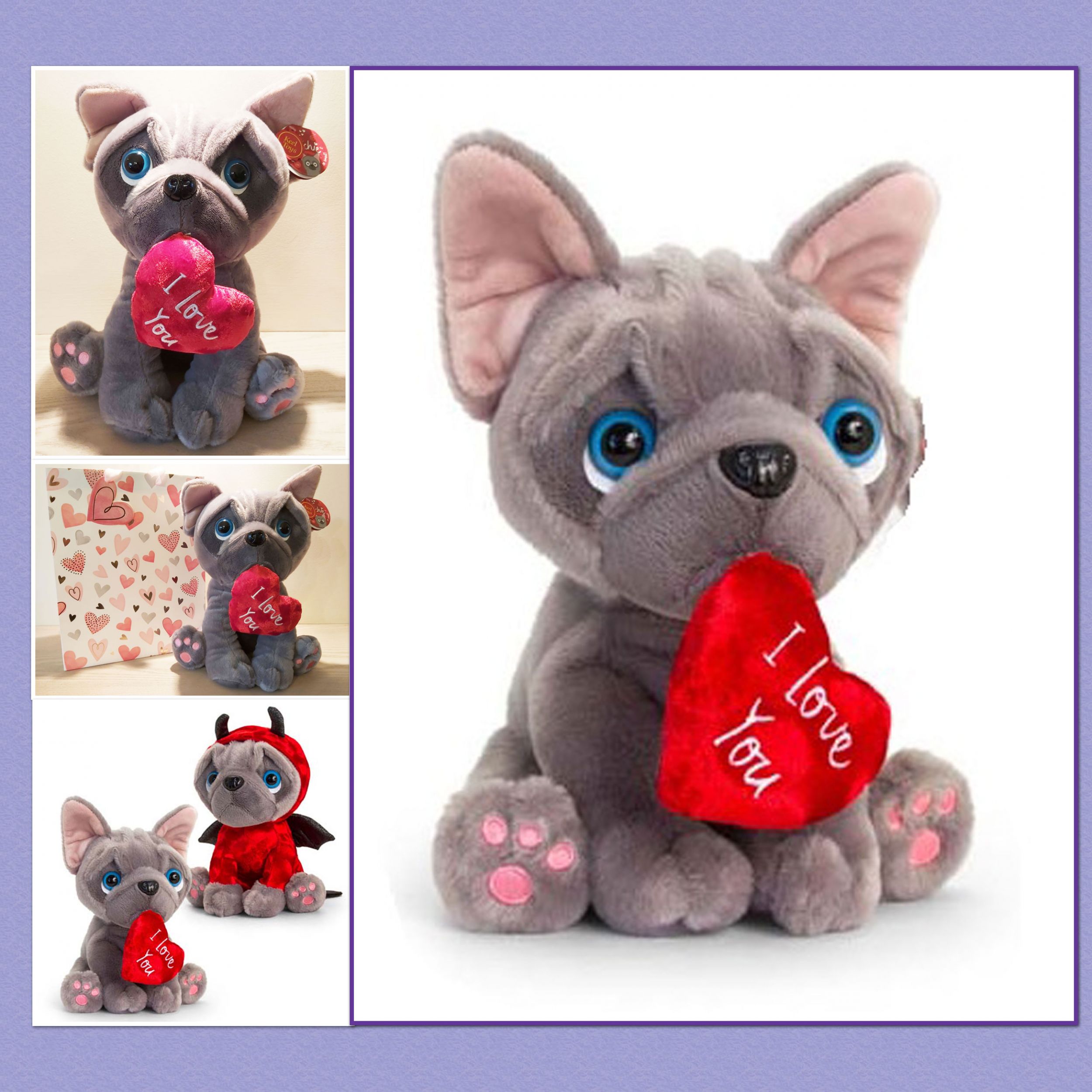 blue french bulldog teddy