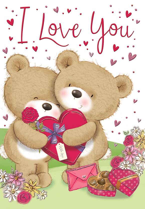 cute bears for valentines day